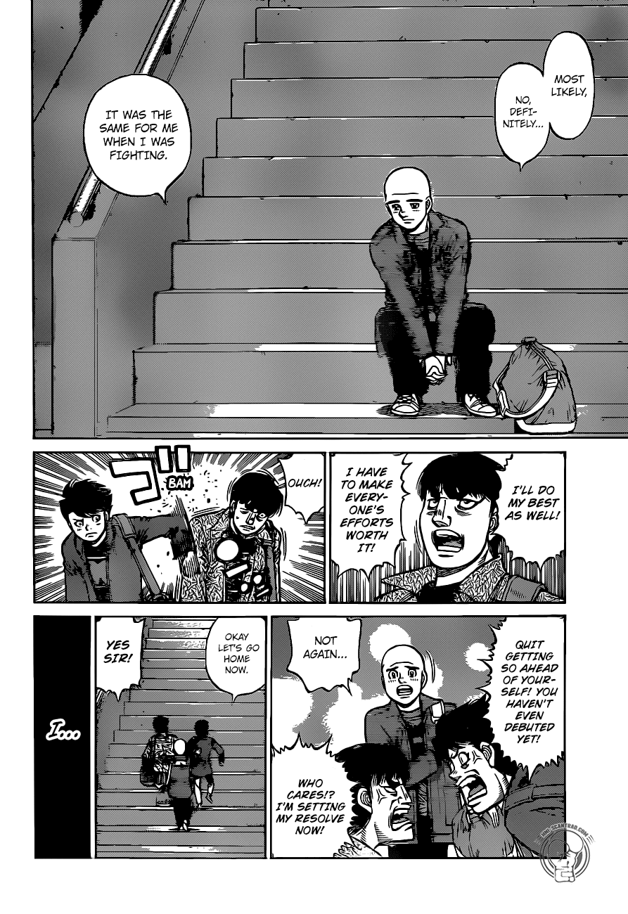 Hajime no Ippo Chapter 1290 page 10 - Chapter 1290: It Was the Same for Me