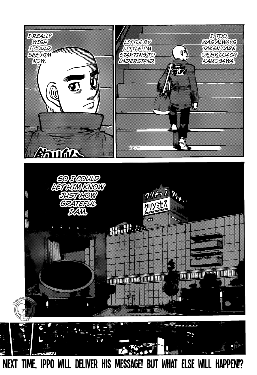Hajime no Ippo Chapter 1290 page 11 - Chapter 1290: It Was the Same for Me