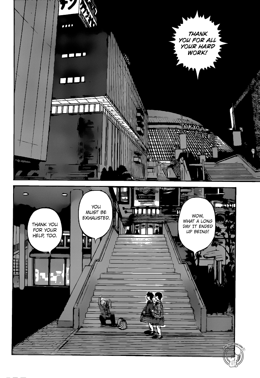Hajime no Ippo Chapter 1290 page 8 - Chapter 1290: It Was the Same for Me