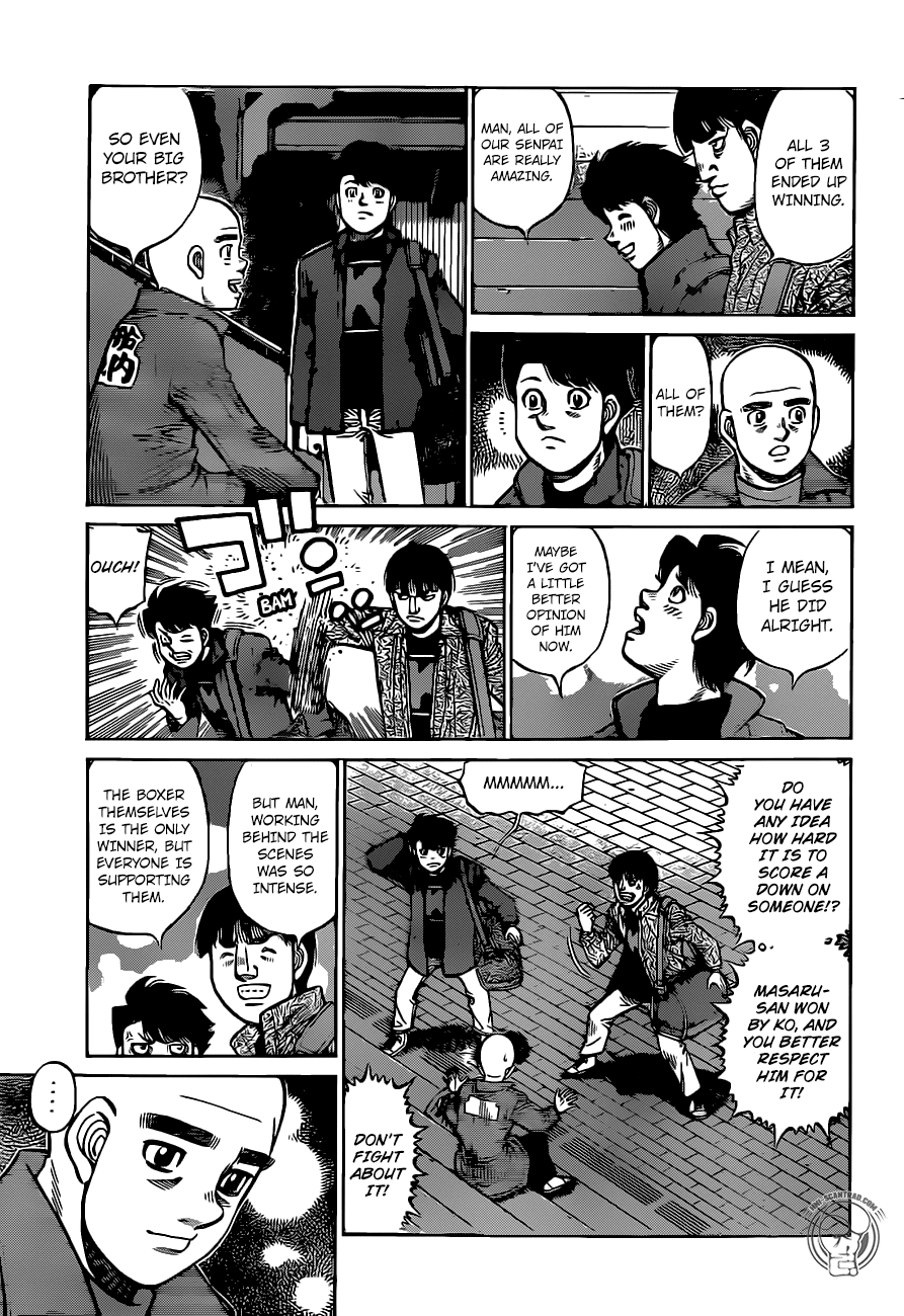 Hajime no Ippo Chapter 1290 page 9 - Chapter 1290: It Was the Same for Me