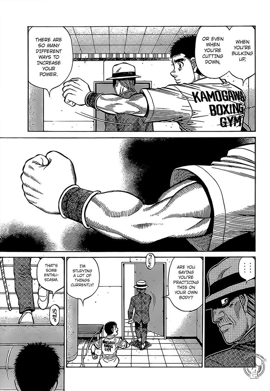 Hajime no Ippo Chapter 1291 page 12 - Chapter 1291