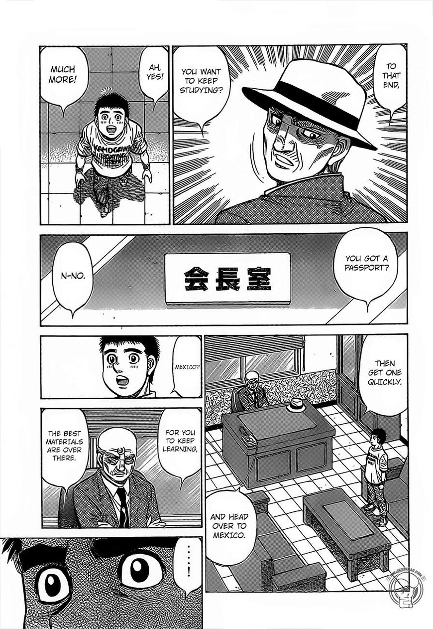 Hajime no Ippo Chapter 1291 page 14 - Chapter 1291