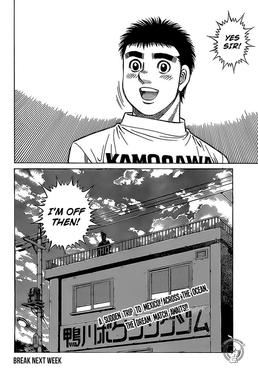 Hajime no Ippo Chapter 1291 page 16 - Chapter 1291