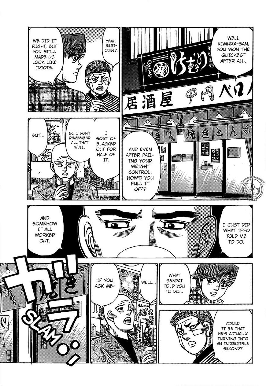Hajime no Ippo Chapter 1291 page 3 - Chapter 1291