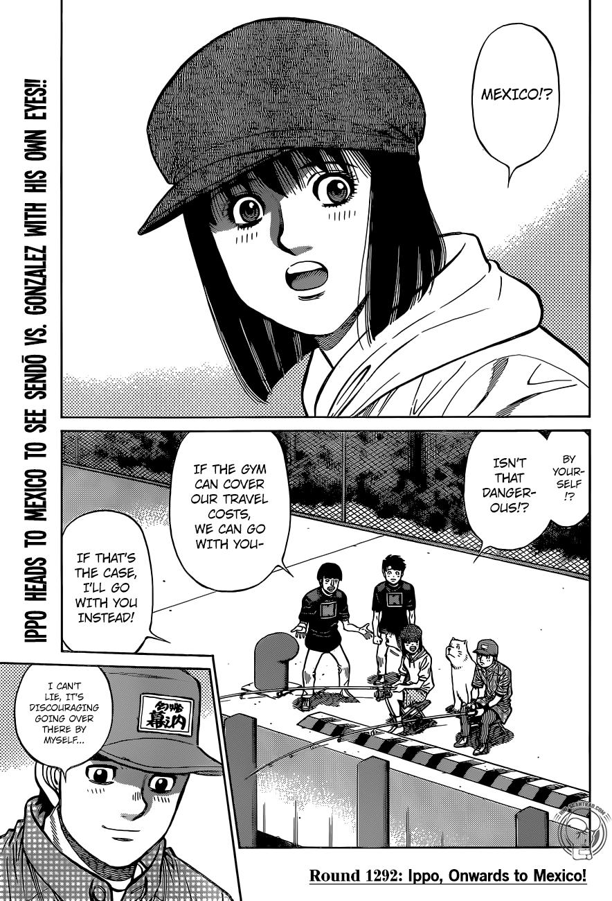 Hajime no Ippo Chapter 1292 page 1 - Chapter 1292