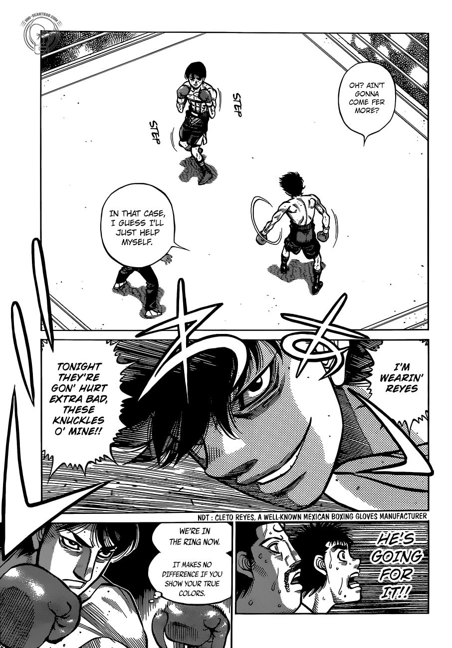 Hajime no Ippo Chapter 1295 page 15 - Chapter 1295