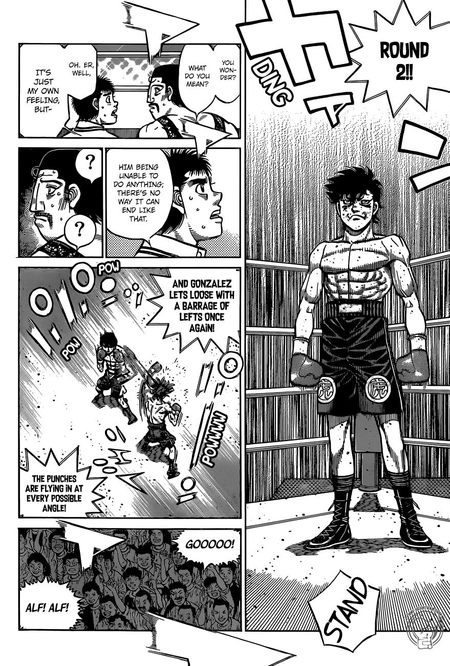 Hajime no Ippo Chapter 1296 page 14 - Chapter 1296