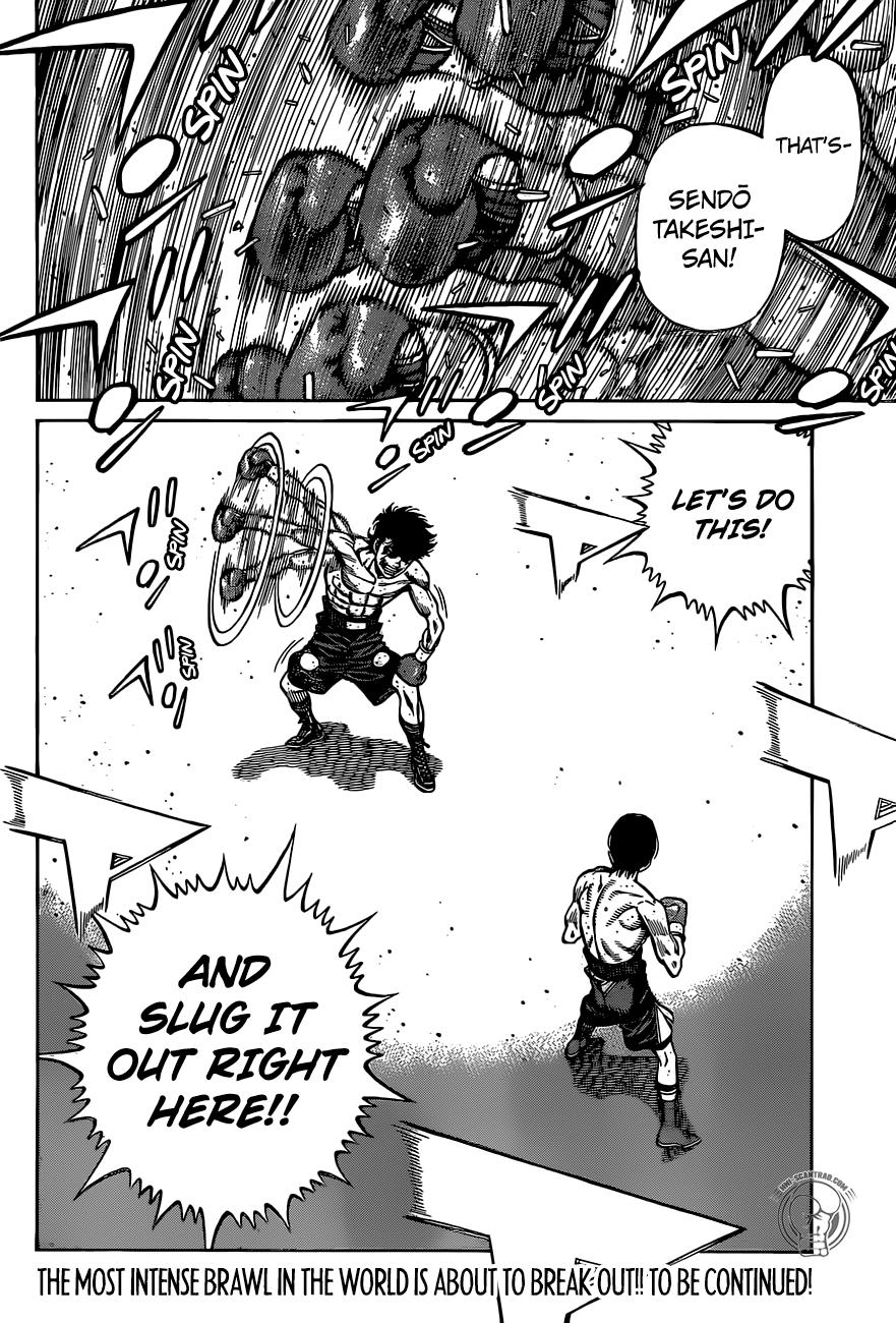 Hajime no Ippo Chapter 1296 page 18 - Chapter 1296