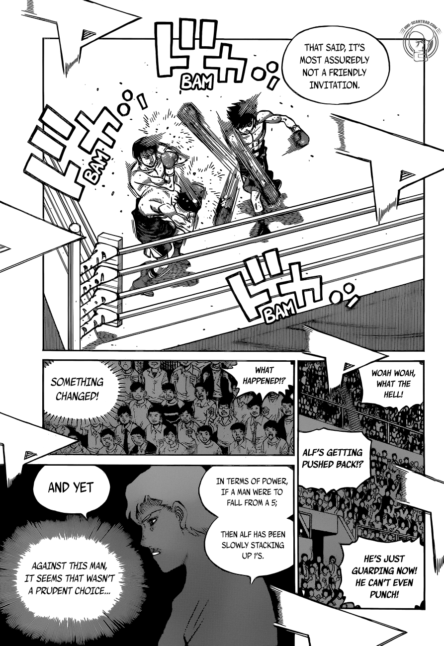 Hajime no Ippo Chapter 1297 page 11 - Chapter 1297: Show Me The Real You!