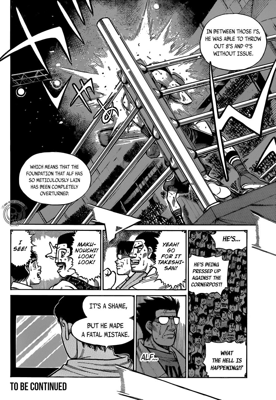 Hajime no Ippo Chapter 1297 page 12 - Chapter 1297: Show Me The Real You!