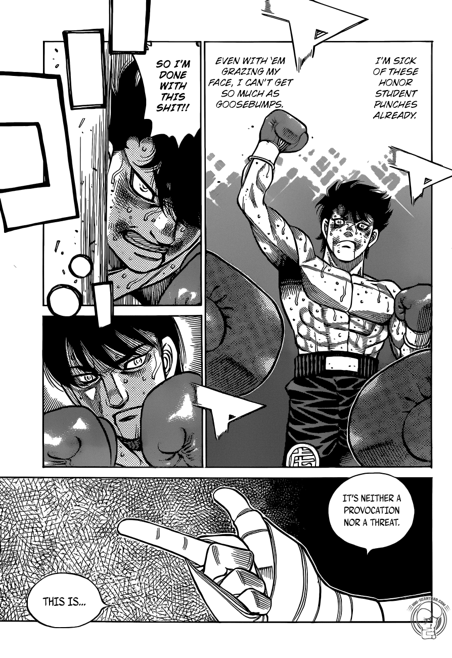 Hajime no Ippo Chapter 1297 page 9 - Chapter 1297: Show Me The Real You!