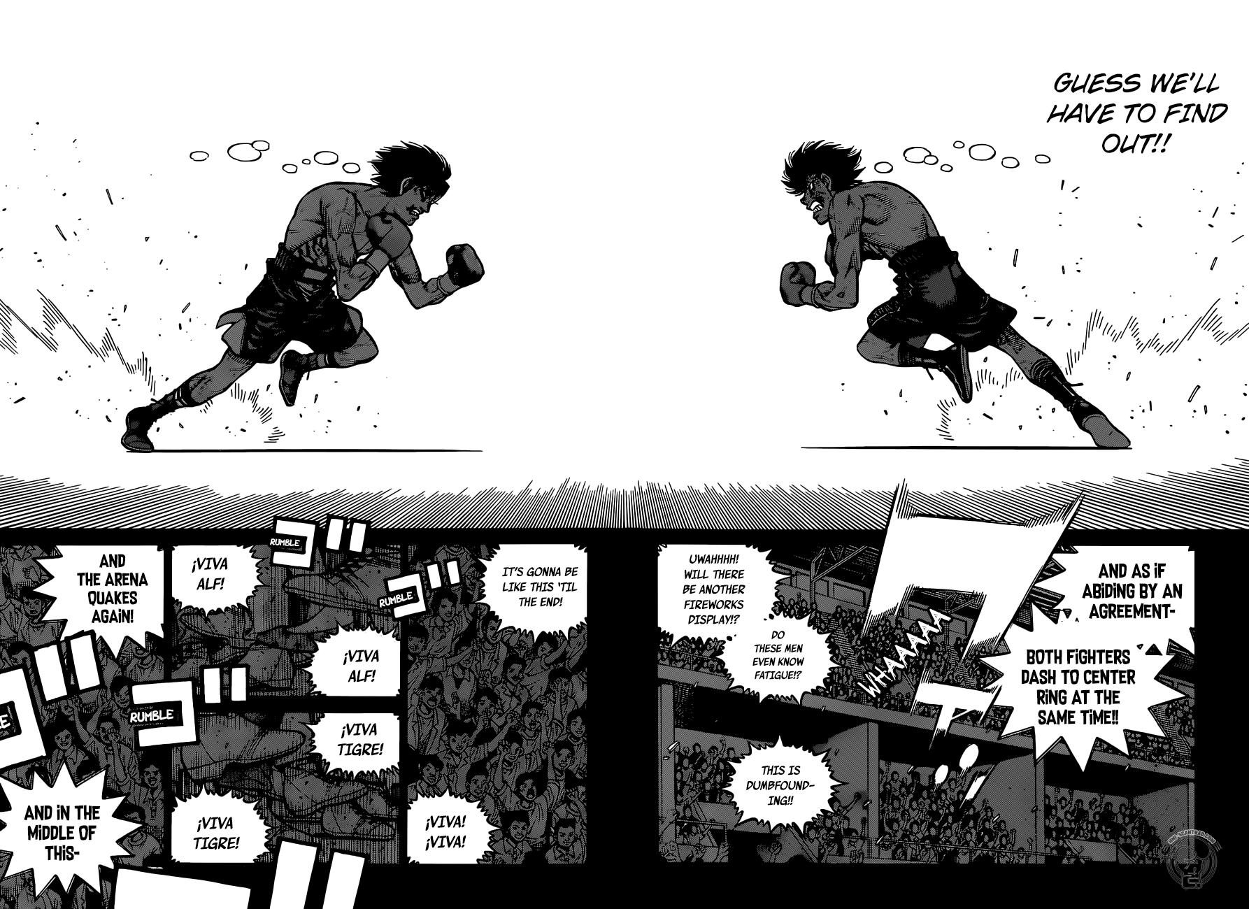 Hajime no Ippo Chapter 1302 page 14 - Chapter 1302