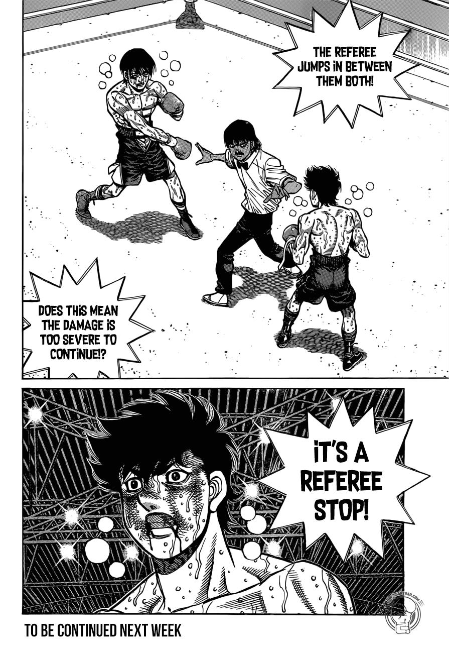 Hajime no Ippo Chapter 1303 page 17 - Chapter 1303
