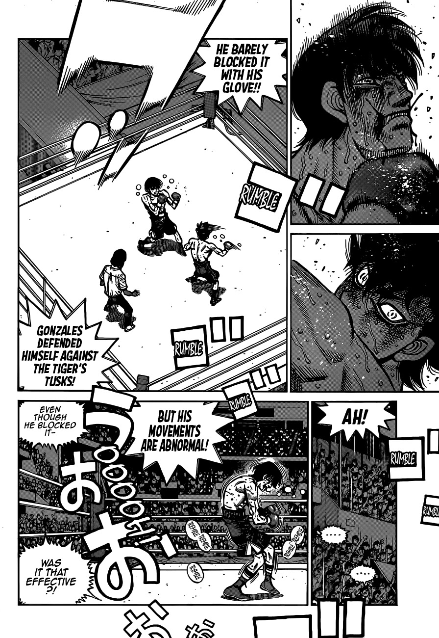 Hajime no Ippo Chapter 1305 page 12 - Chapter 1305: The Courageous Tiger