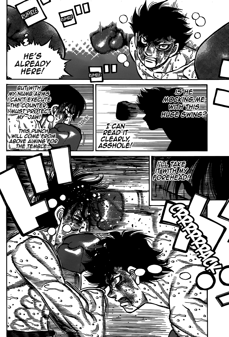 Hajime no Ippo Chapter 1305 page 14 - Chapter 1305: The Courageous Tiger