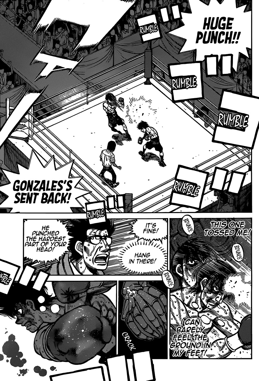 Hajime no Ippo Chapter 1305 page 15 - Chapter 1305: The Courageous Tiger
