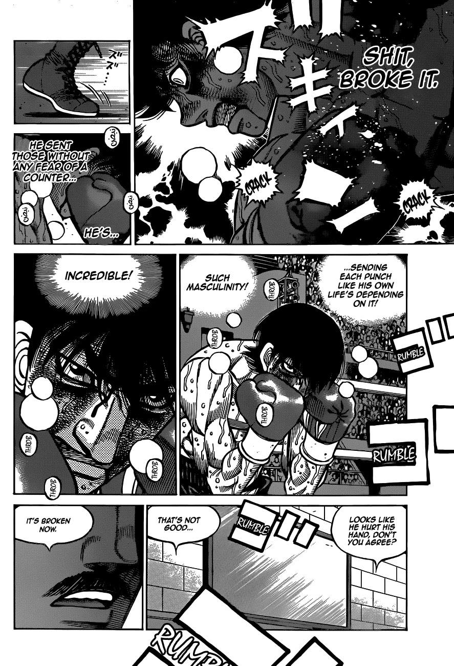 Hajime no Ippo Chapter 1305 page 16 - Chapter 1305: The Courageous Tiger