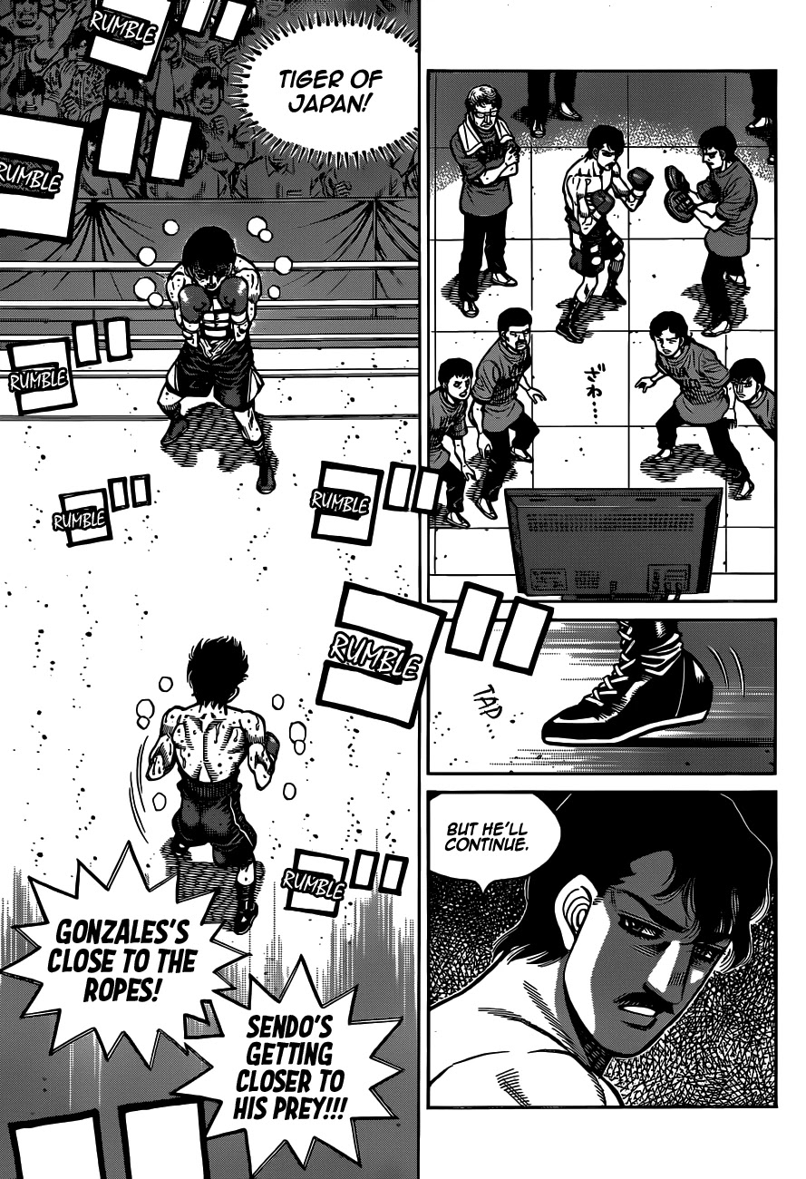 Hajime no Ippo Chapter 1305 page 17 - Chapter 1305: The Courageous Tiger
