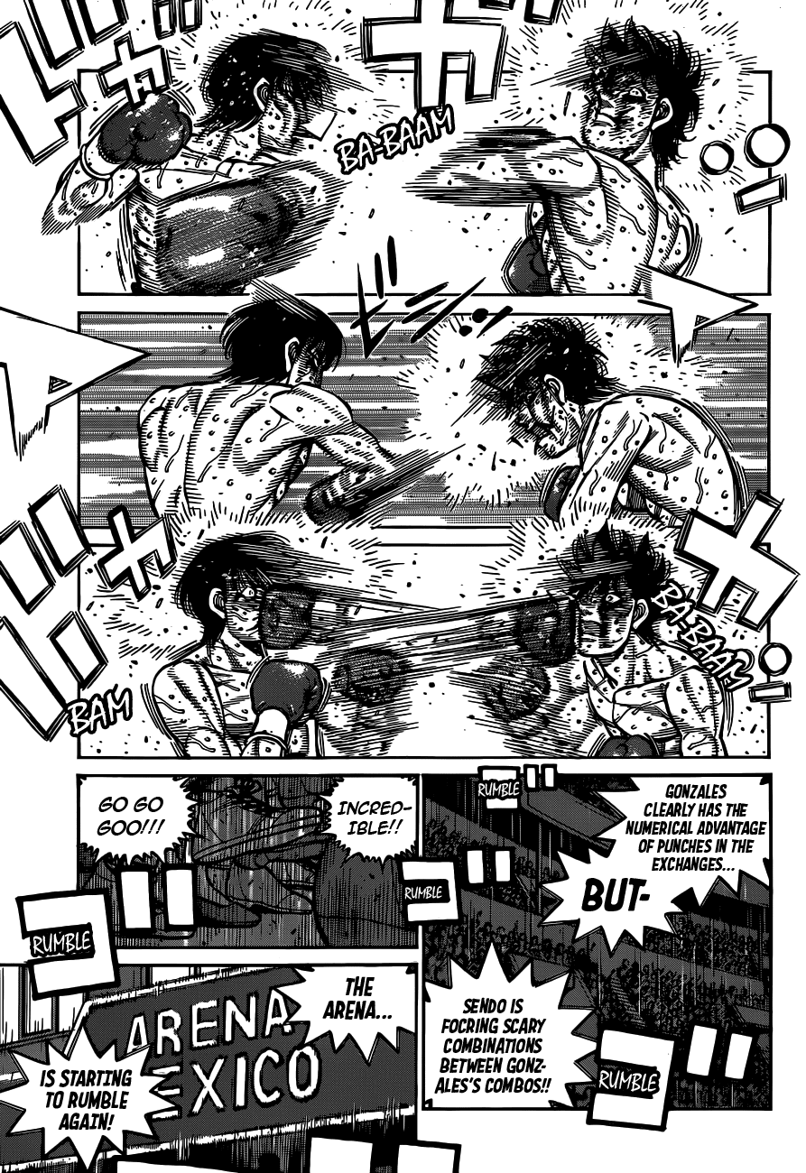Hajime no Ippo Chapter 1305 page 3 - Chapter 1305: The Courageous Tiger