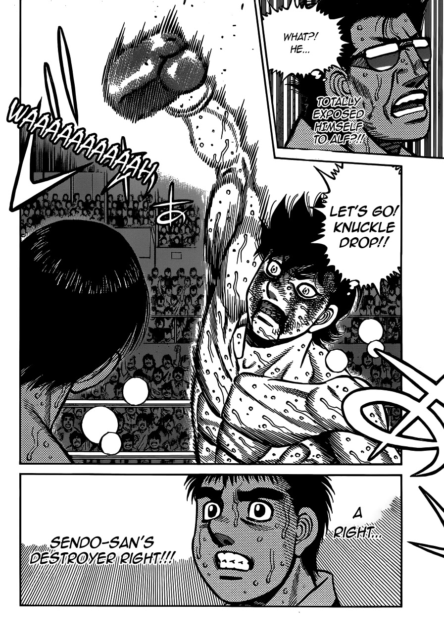 Hajime no Ippo Chapter 1305 page 6 - Chapter 1305: The Courageous Tiger