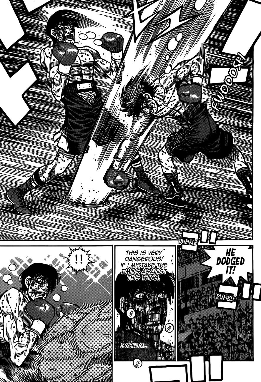 Hajime no Ippo Chapter 1305 page 9 - Chapter 1305: The Courageous Tiger