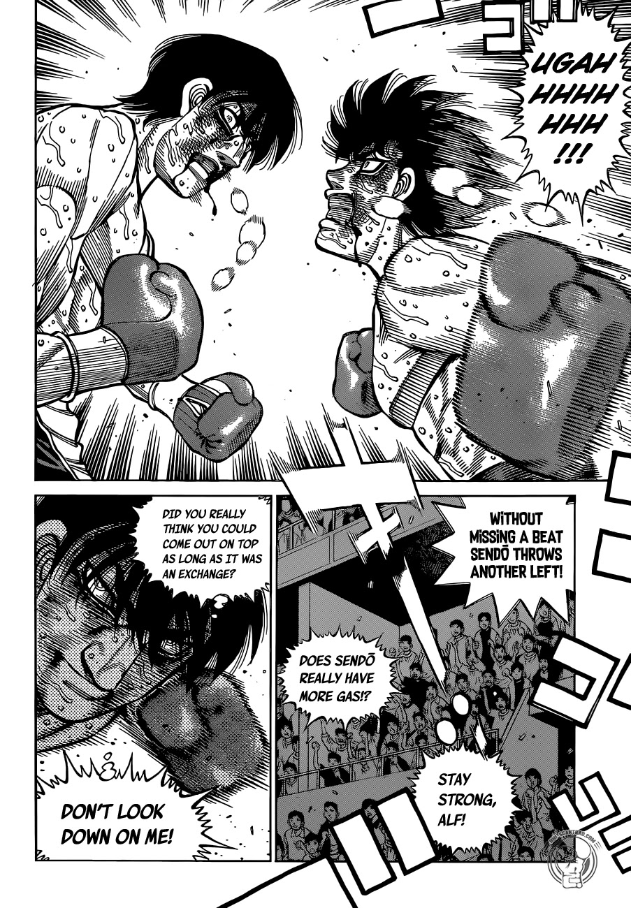 Hajime no Ippo Chapter 1306 page 10 - Chapter 1306: The Injured Tiger