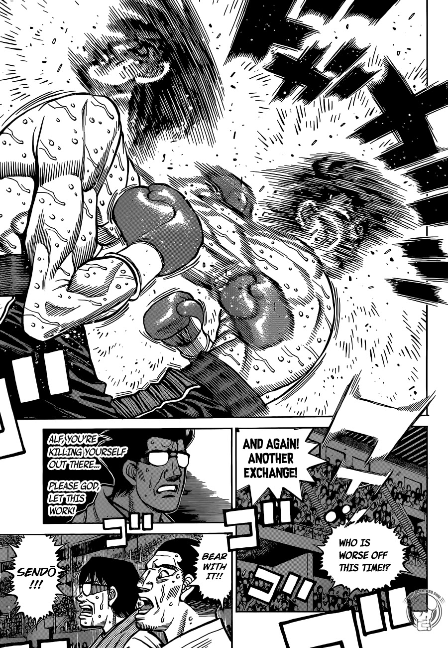 Hajime no Ippo Chapter 1306 page 11 - Chapter 1306: The Injured Tiger