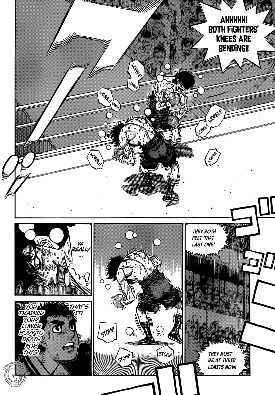 Hajime no Ippo Chapter 1306 page 12 - Chapter 1306: The Injured Tiger