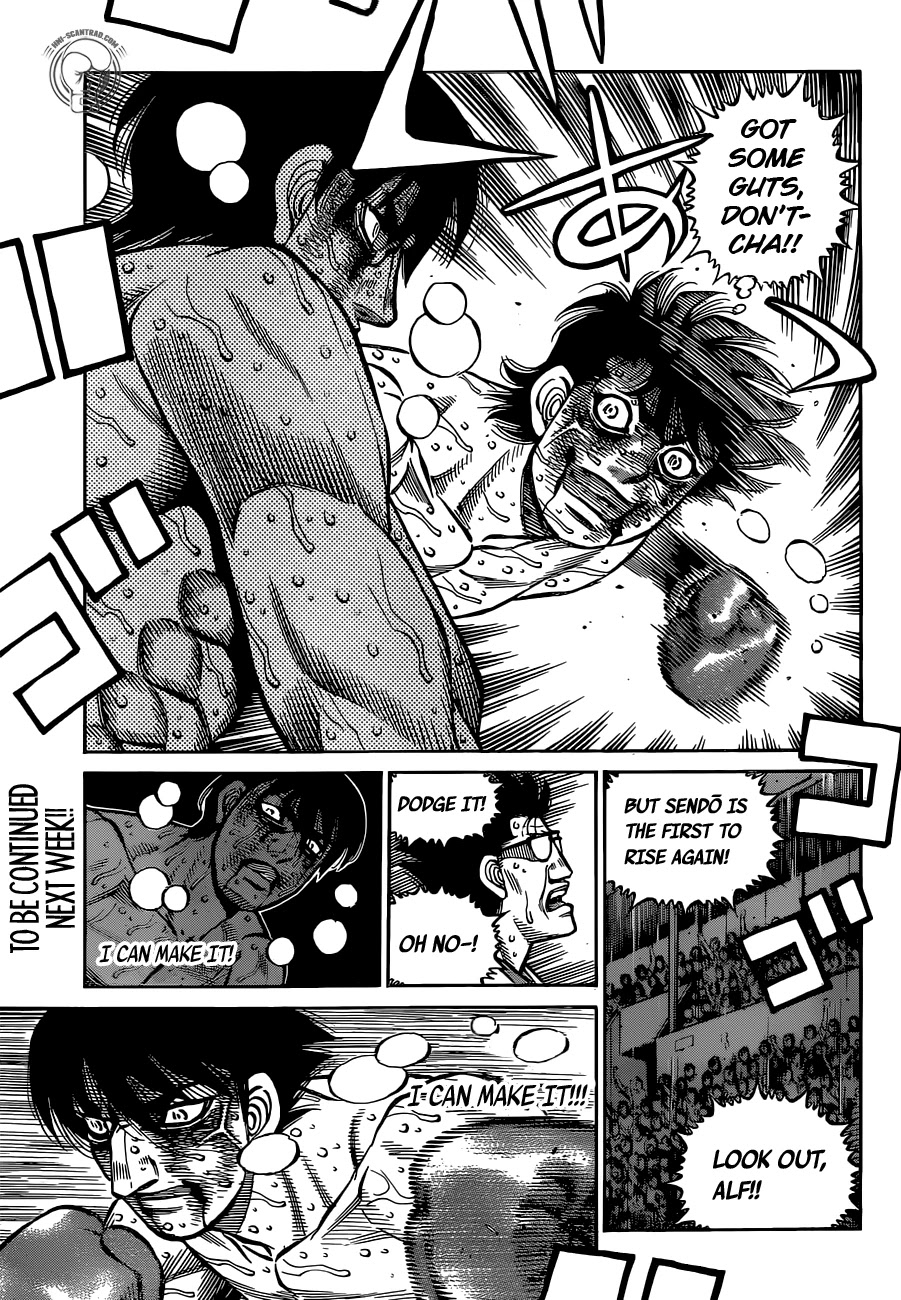 Hajime no Ippo Chapter 1306 page 13 - Chapter 1306: The Injured Tiger