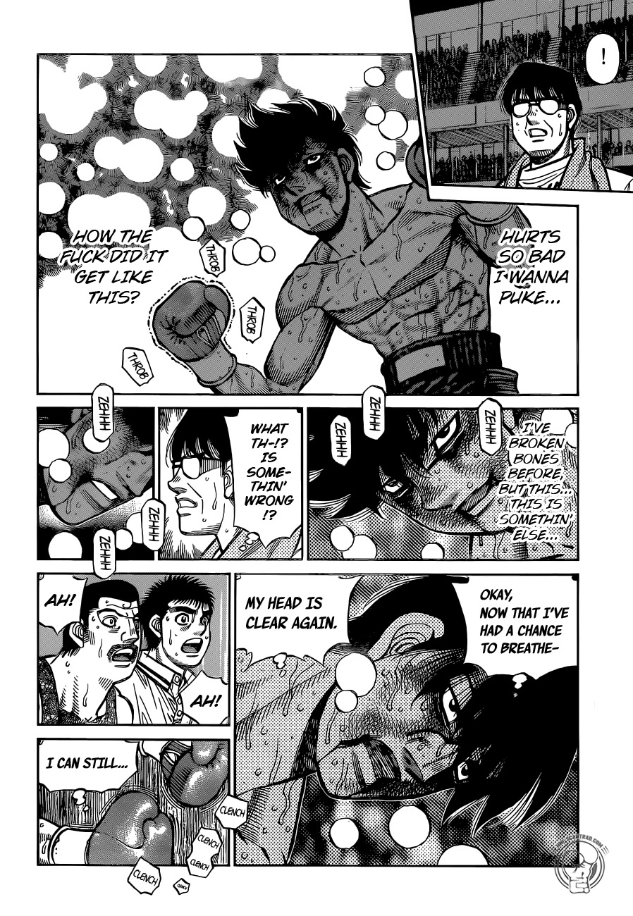 Hajime no Ippo Chapter 1306 page 4 - Chapter 1306: The Injured Tiger