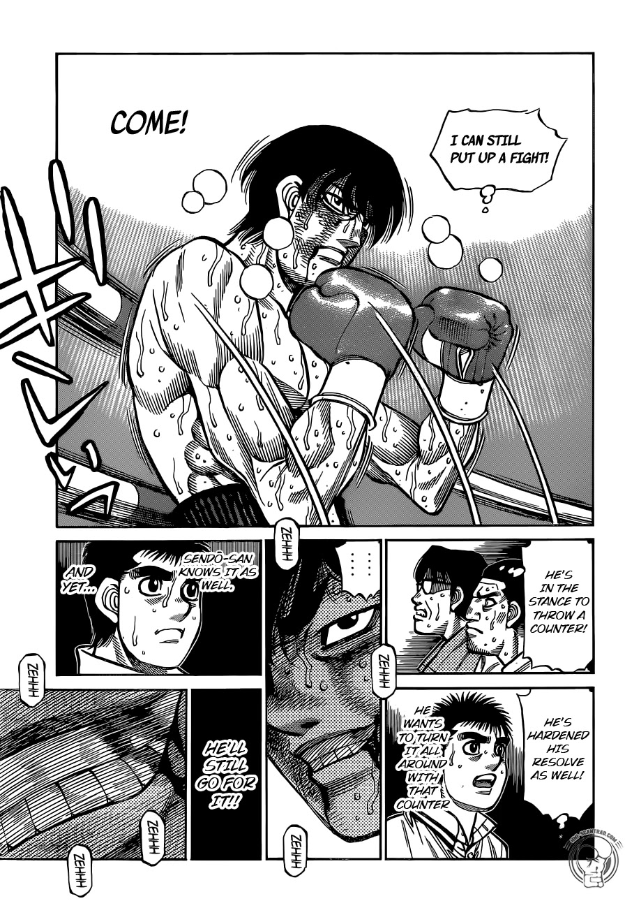 Hajime no Ippo Chapter 1306 page 5 - Chapter 1306: The Injured Tiger