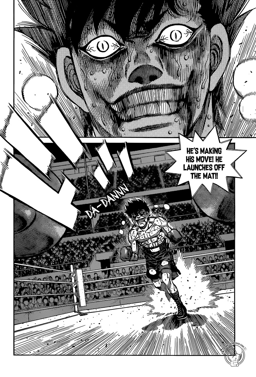 Hajime no Ippo Chapter 1306 page 6 - Chapter 1306: The Injured Tiger