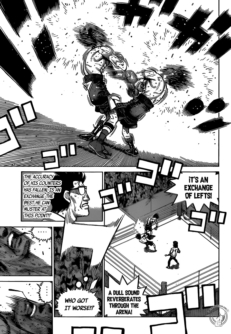 Hajime no Ippo Chapter 1306 page 9 - Chapter 1306: The Injured Tiger