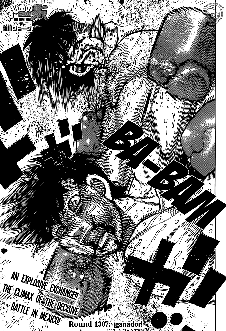 Hajime no Ippo Chapter 1307 page 1 - Chapter 1307: ¡ganador!