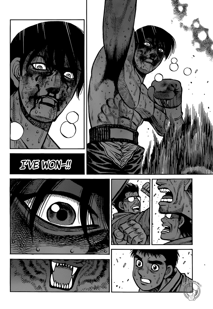 Hajime no Ippo Chapter 1307 page 13 - Chapter 1307: ¡ganador!