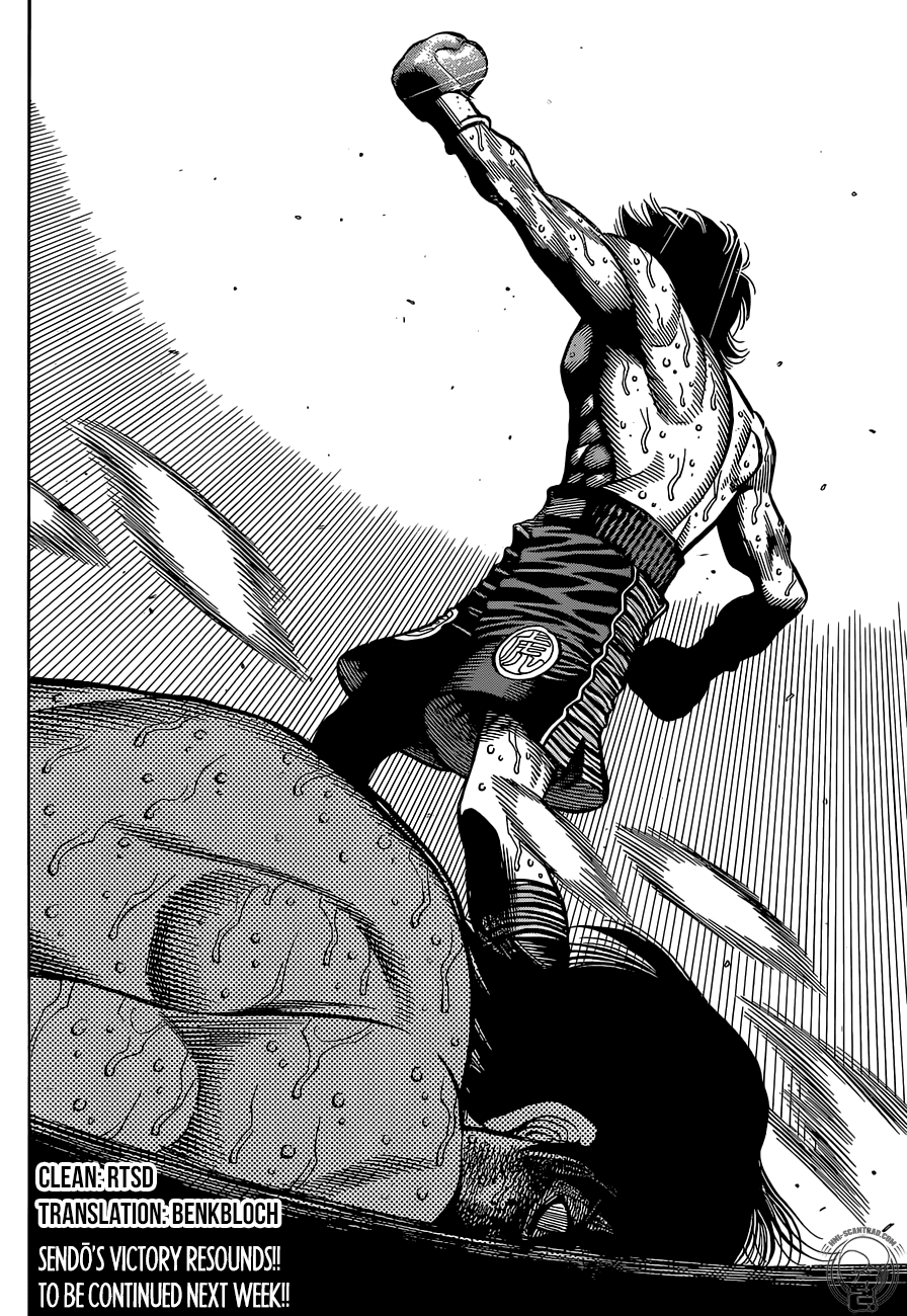 Hajime no Ippo Chapter 1307 page 17 - Chapter 1307: ¡ganador!
