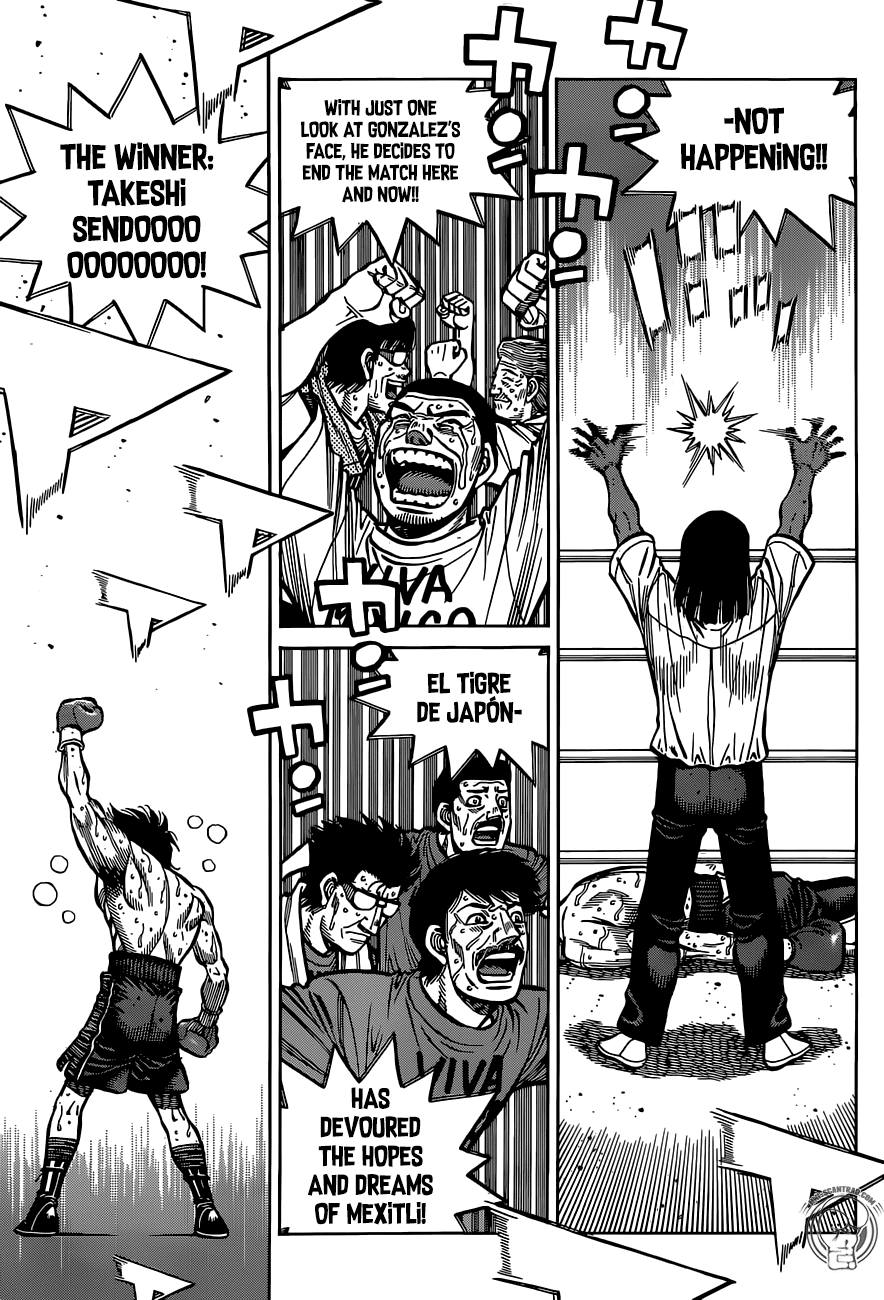 Hajime no Ippo Chapter 1308 page 3 - Chapter 1308: A Graceful Defeat