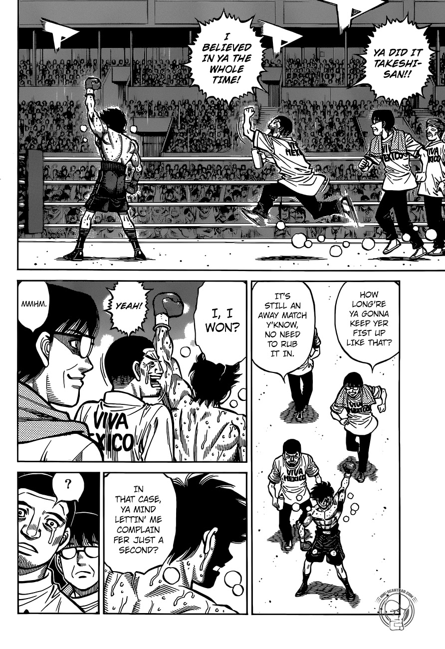 Hajime no Ippo Chapter 1308 page 4 - Chapter 1308: A Graceful Defeat
