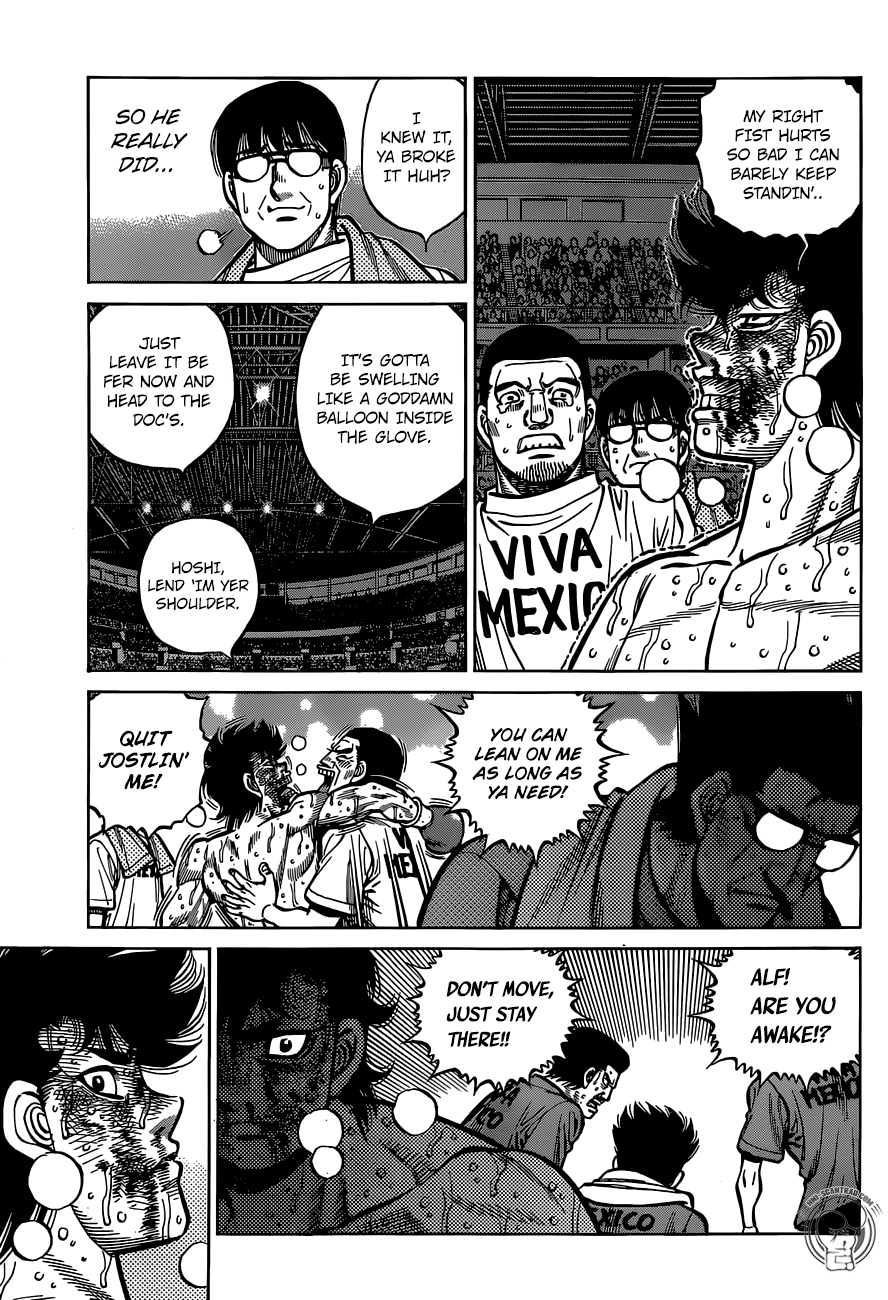 Hajime no Ippo Chapter 1308 page 5 - Chapter 1308: A Graceful Defeat