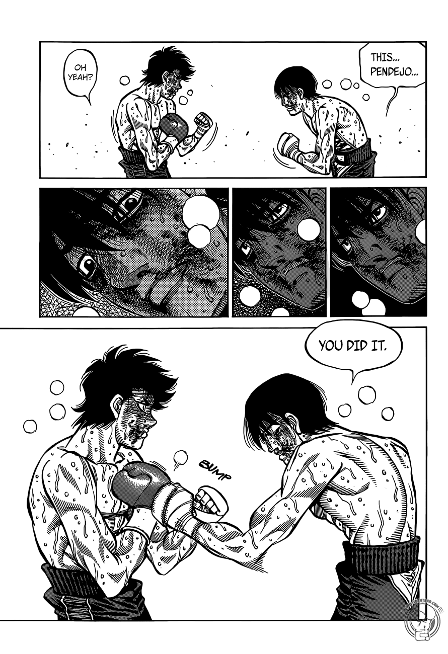 Hajime no Ippo Chapter 1308 page 7 - Chapter 1308: A Graceful Defeat