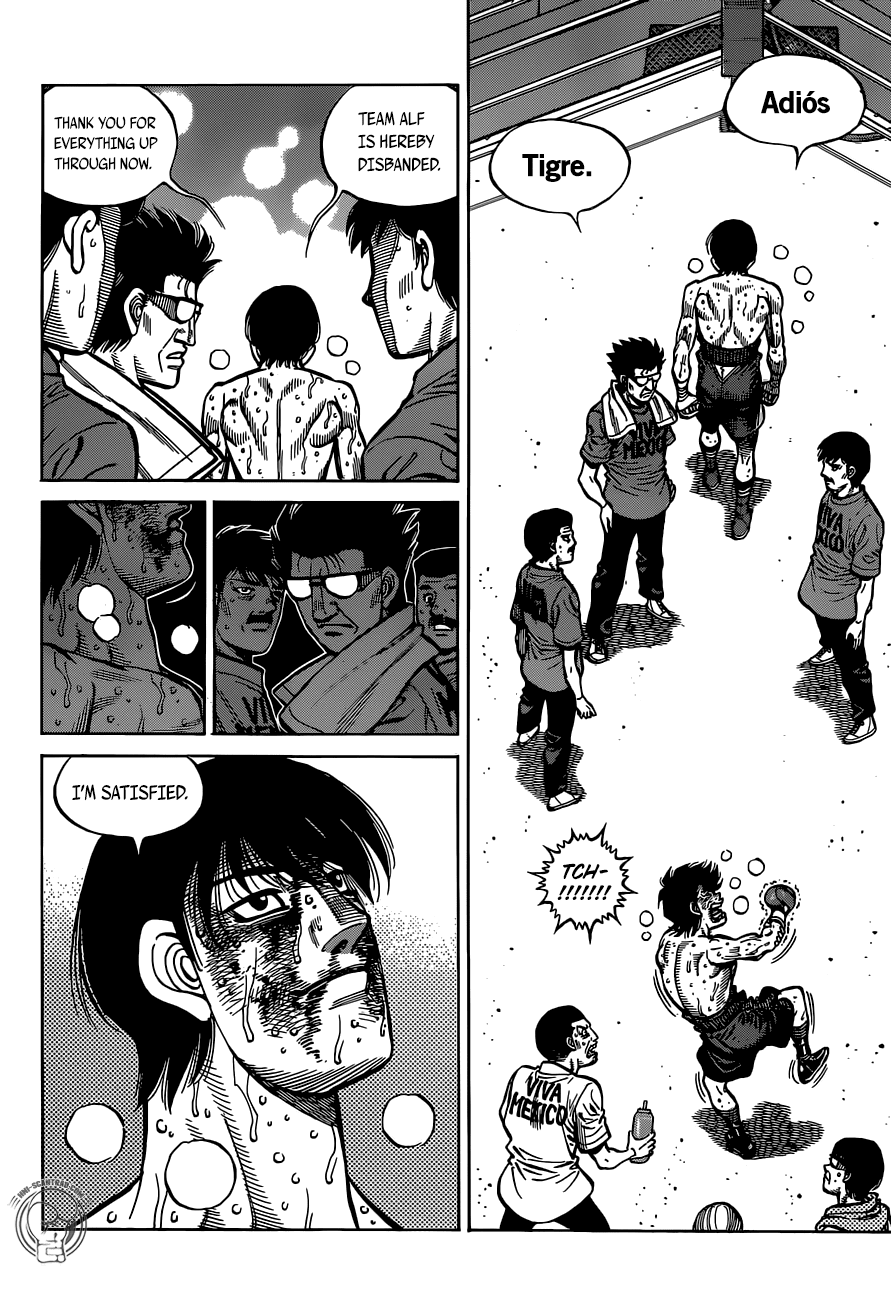 Hajime no Ippo Chapter 1308 page 8 - Chapter 1308: A Graceful Defeat