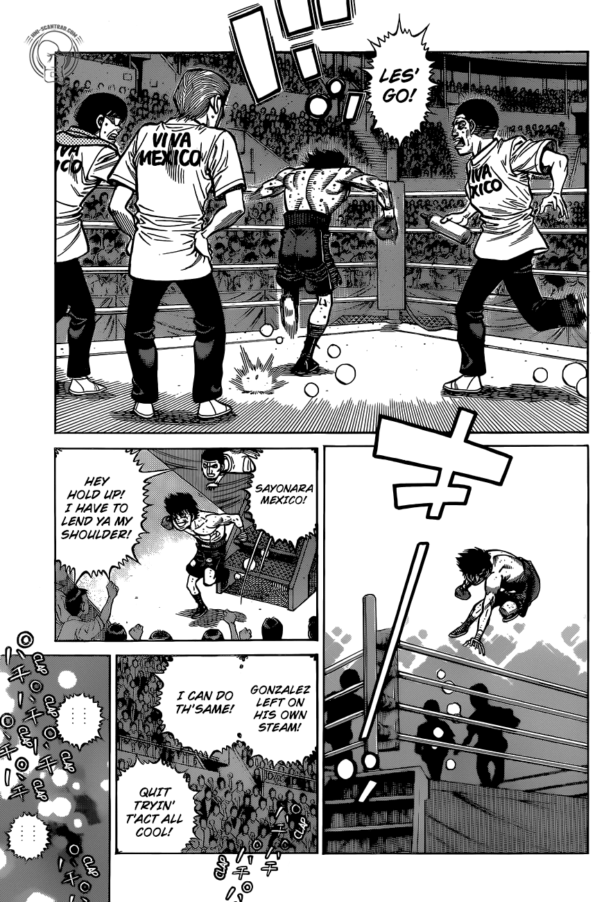 Hajime no Ippo Chapter 1309 page 10 - Chapter 1309: Magic Words