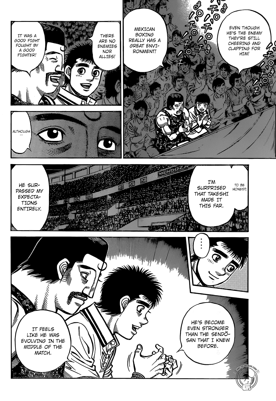Hajime no Ippo Chapter 1309 page 11 - Chapter 1309: Magic Words