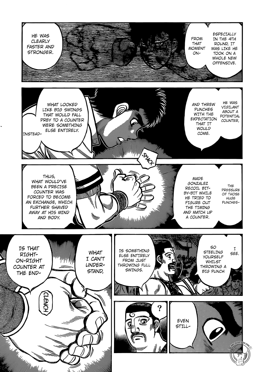 Hajime no Ippo Chapter 1309 page 12 - Chapter 1309: Magic Words
