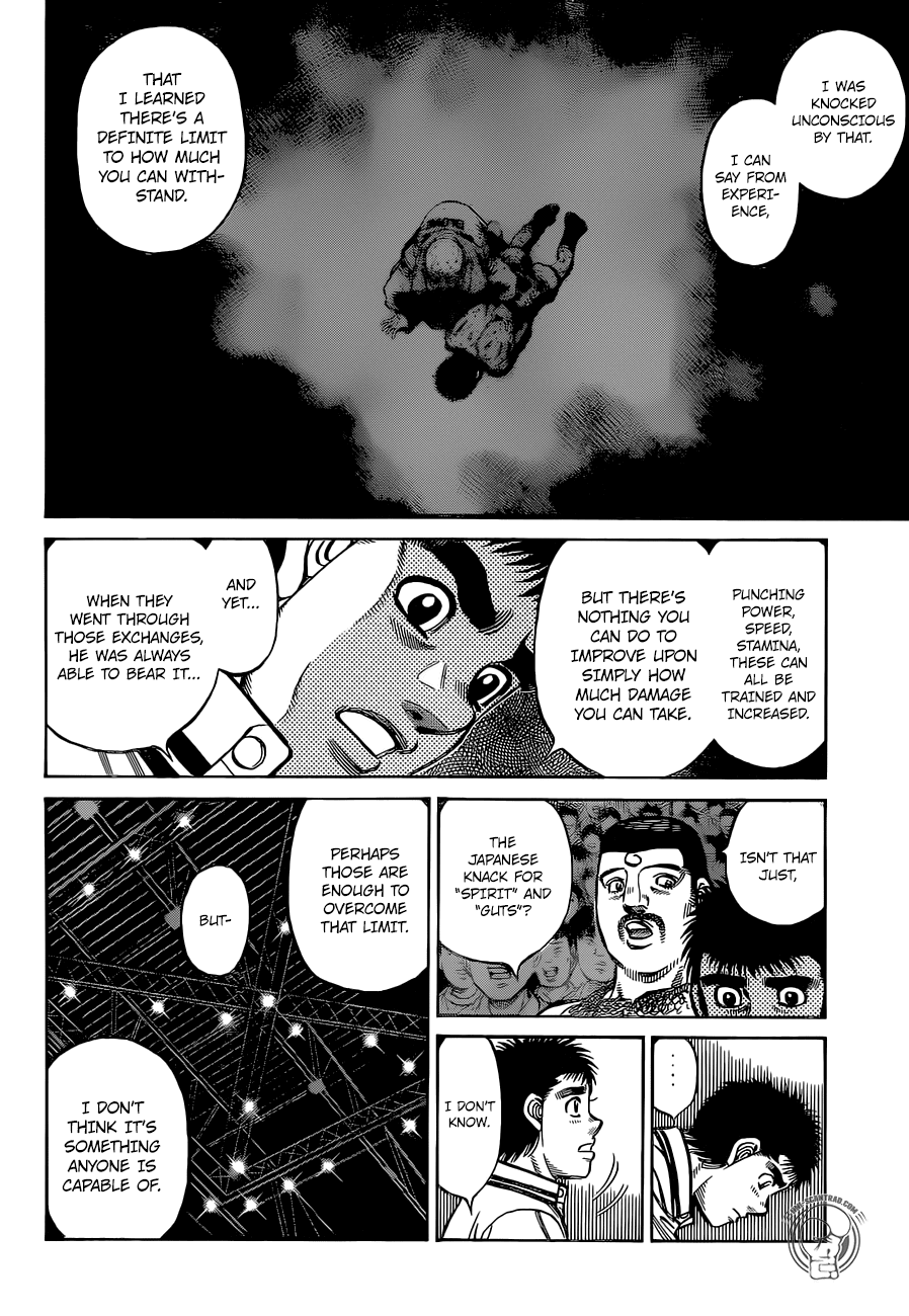 Hajime no Ippo Chapter 1309 page 13 - Chapter 1309: Magic Words