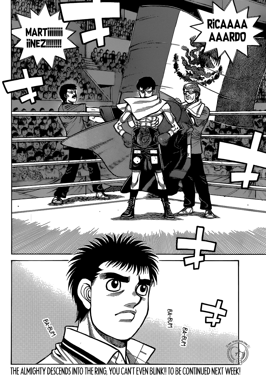 Hajime no Ippo Chapter 1309 page 17 - Chapter 1309: Magic Words