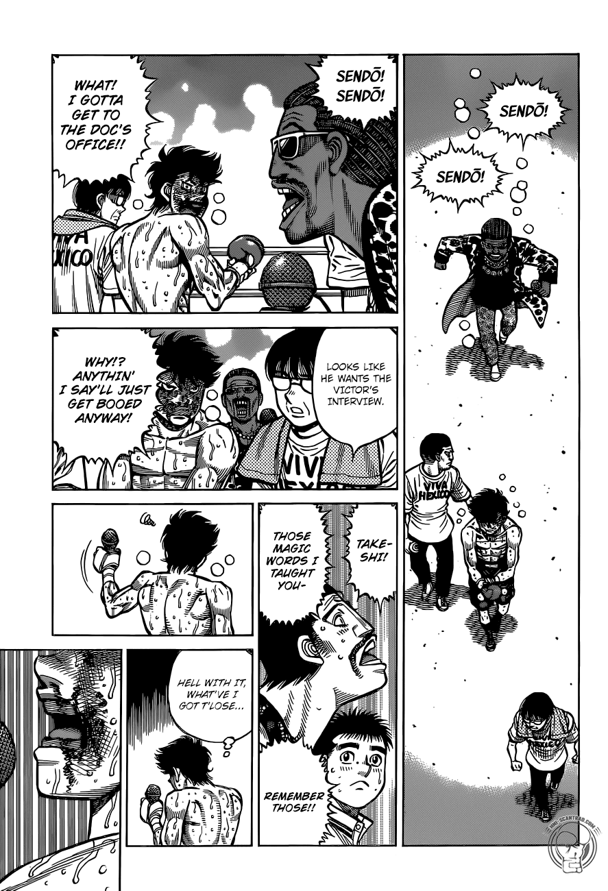 Hajime no Ippo Chapter 1309 page 3 - Chapter 1309: Magic Words
