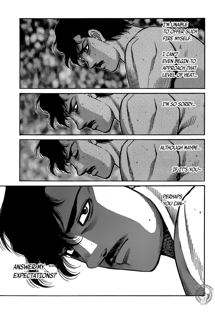 Hajime no Ippo Chapter 1310 page 12 - Chapter 1310: The First Swing