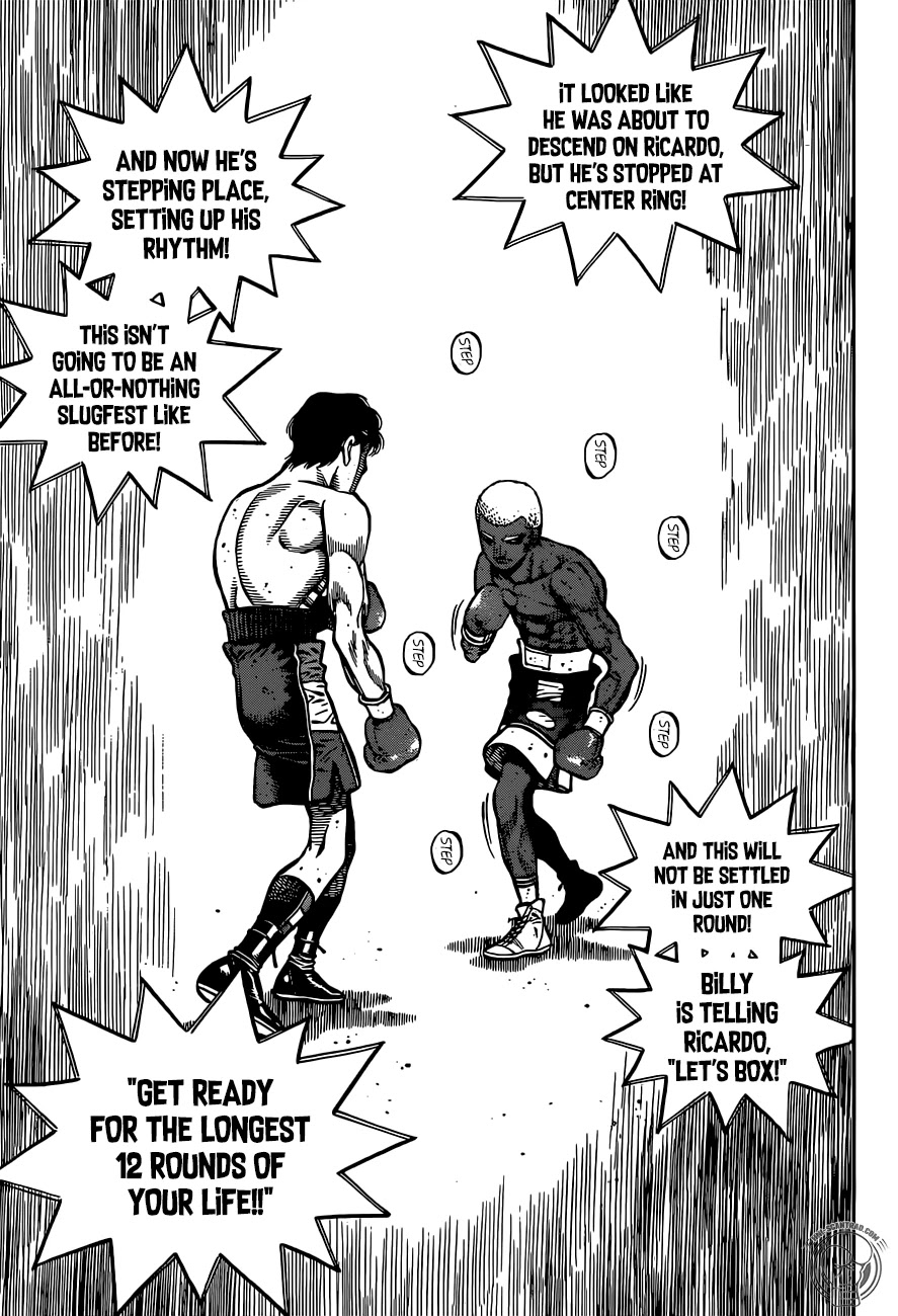 Hajime no Ippo Chapter 1310 page 15 - Chapter 1310: The First Swing