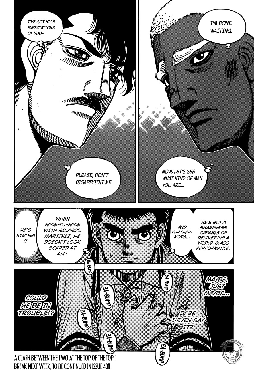 Hajime no Ippo Chapter 1310 page 16 - Chapter 1310: The First Swing